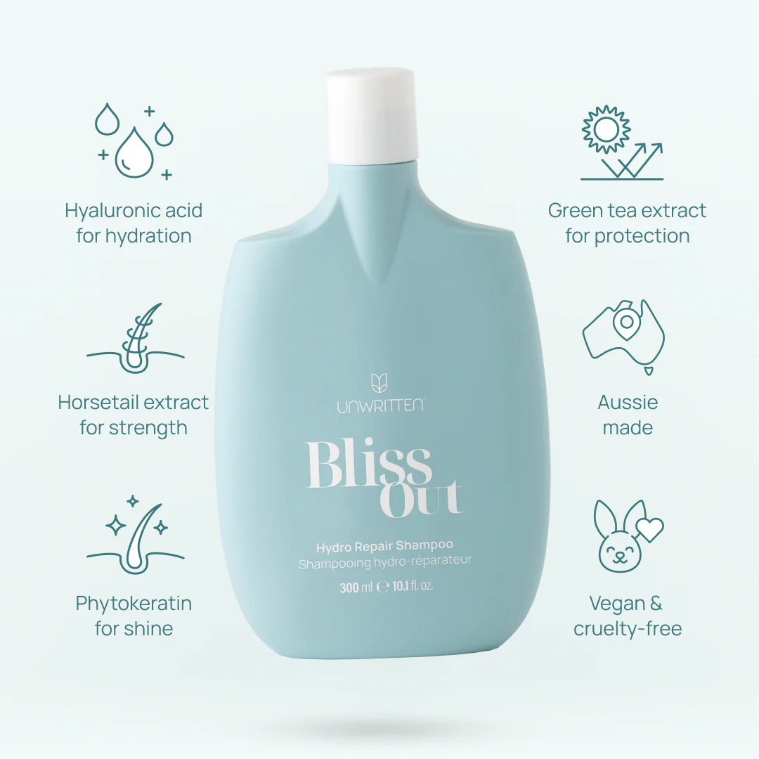 Unwritten Bliss Out Hydro Repair Shampoo 300ml - Image 6