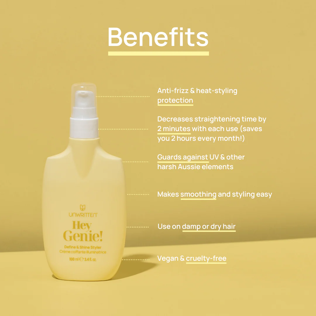 Unwritten Hey Genie! Define & Shine Styler 100ml - Image 7