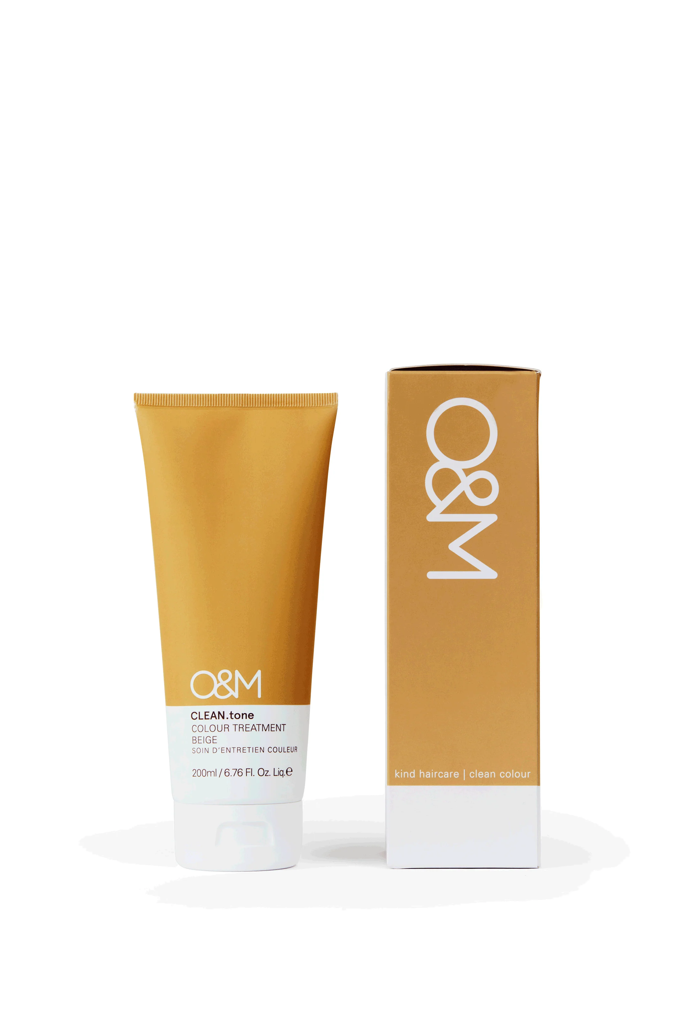 O&M CLEAN.tone Beige Colour Treatment 200ml - Image 2