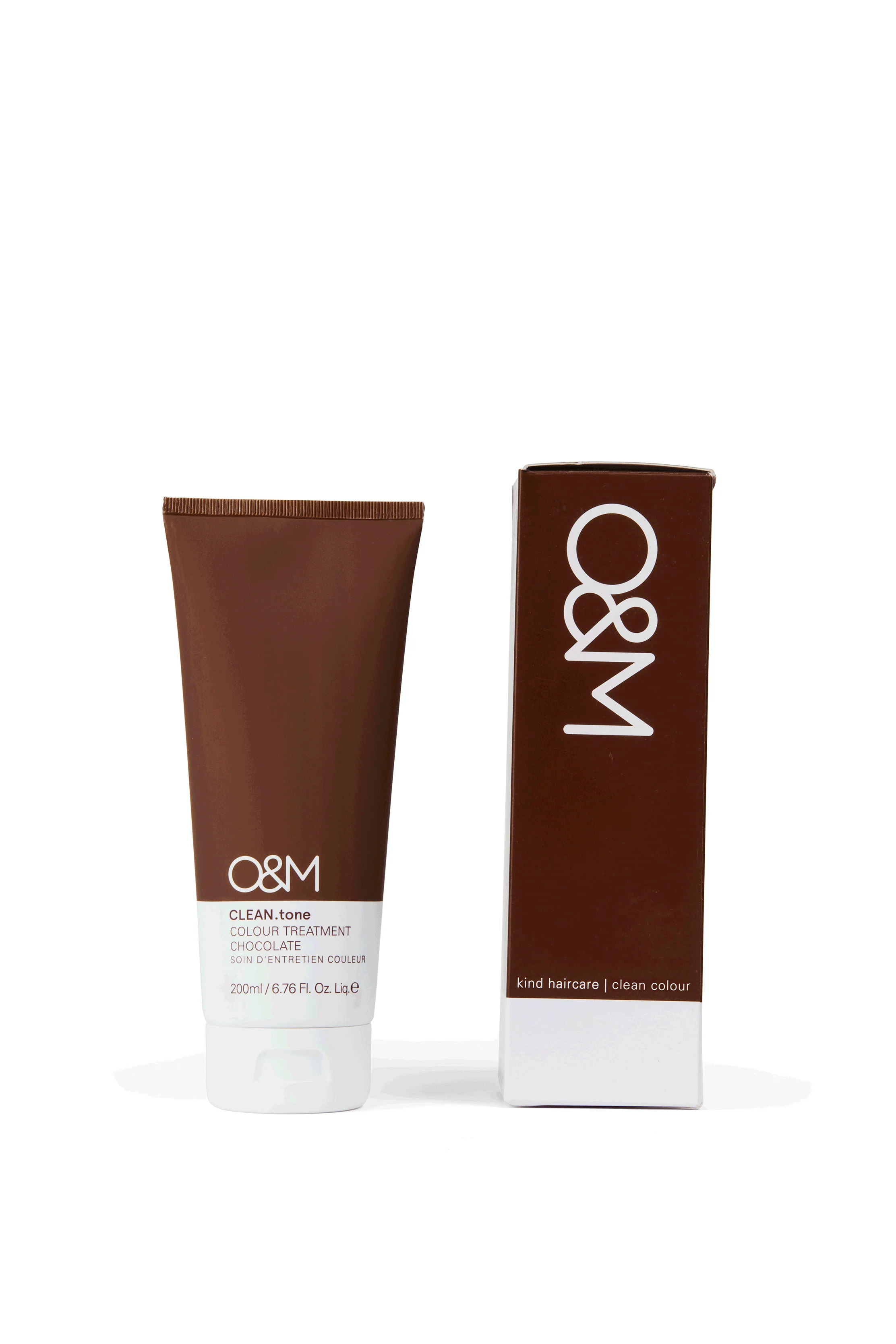 O&M CLEAN.tone Chocolate Colour Treatment 200ml - Image 2